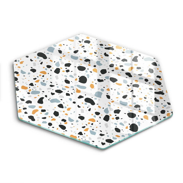 Tocător sticlă hexagonal Gresie decorativă