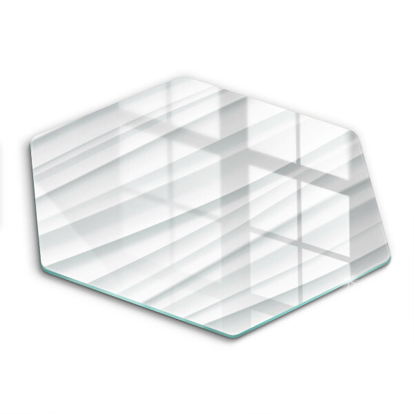 Tocător sticlă hexagonal Structură modernă