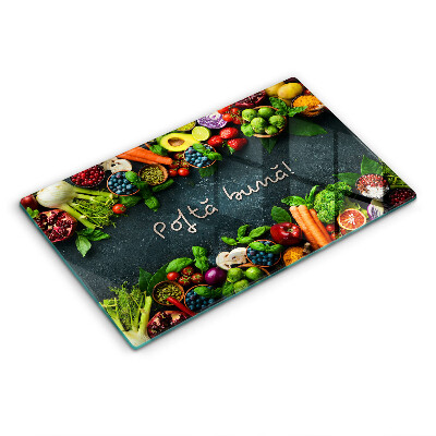 Tocător de bucătărie Fructe și Legume, Poftă bună!