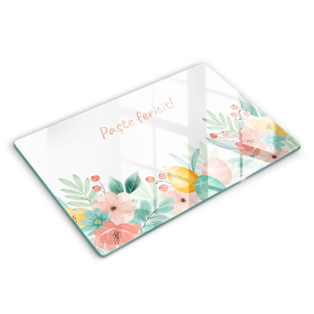 Tocător sticlă Paște Fericit!