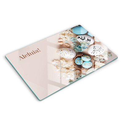 Tocător sticlă Sărbători Fericite Aleluia!