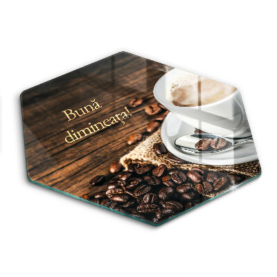 Tocător de bucătărie hexagonal Bună dimineața!