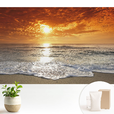 Un apus de soare superb, plin de pace