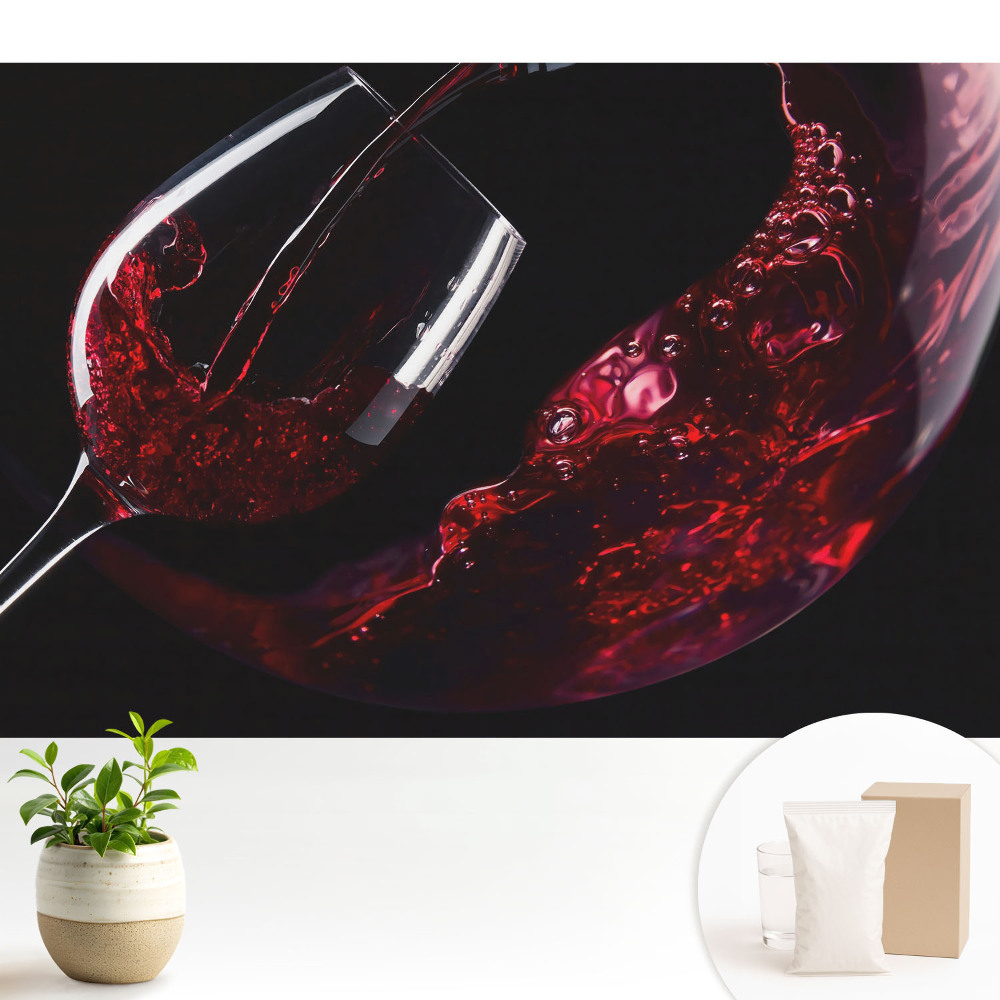 Un pahar de vin învârtit