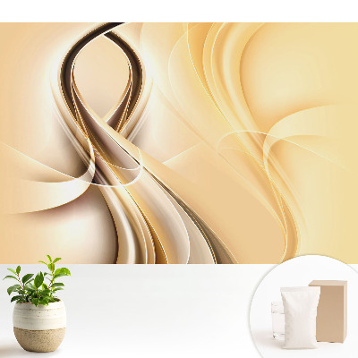 Abstracție elegantă în nuanțe calde