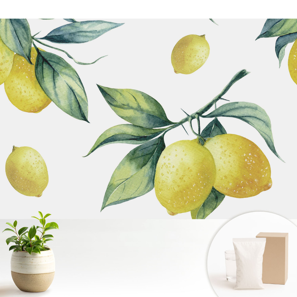 Model de lămâie verde suculent