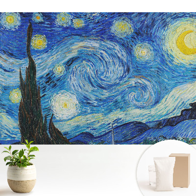 Stele învolburate și chiparos