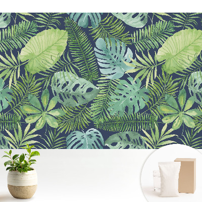 Un model tropical cu frunze plin de verdeață