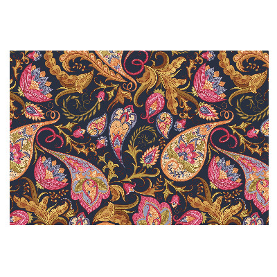 Model floral paisley colorat și elegant