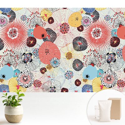 Energia culorilor cu model floral