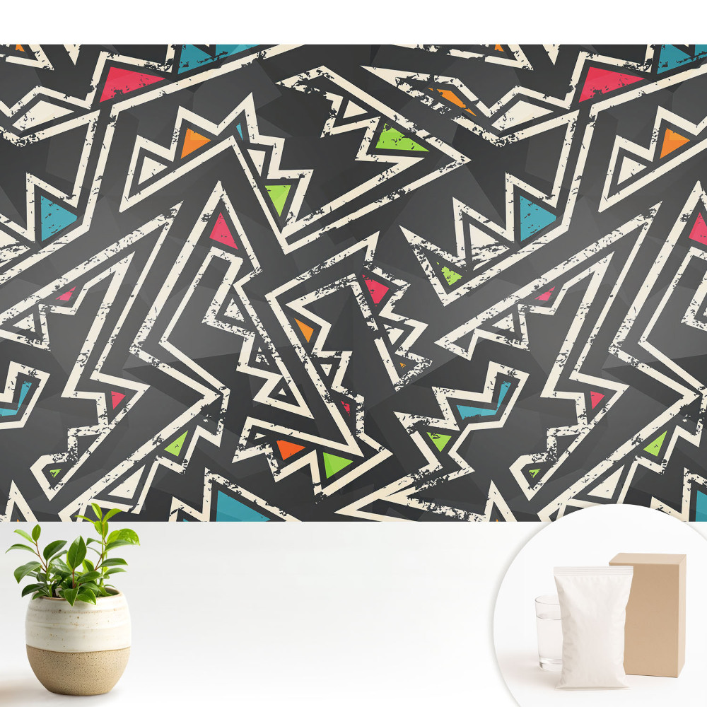 Modele în zig-zag pline de culori