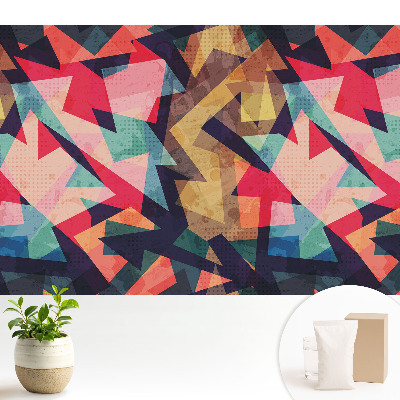 Mozaic abstract de culori vibrante