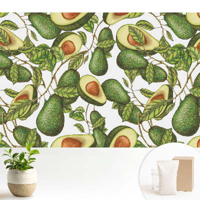 Avocado și frunze verzi în natură