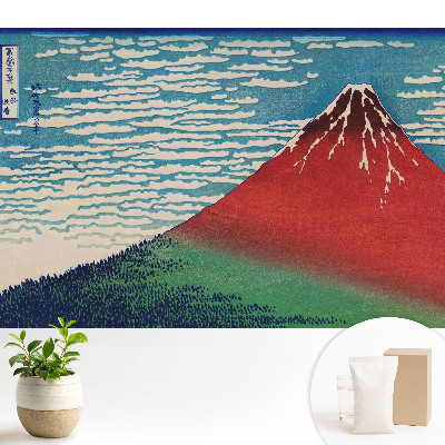 Munte și nori în stil japonez