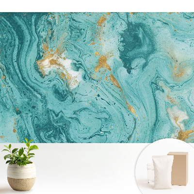 Modele abstracte turcoaz, eleganța culorilor