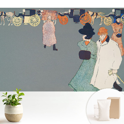 Nostalgie ilustrativă în stil retro