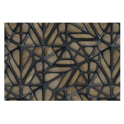 Decorațiune din lemn ajurat cu design modern