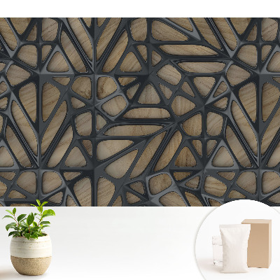 Decorațiune din lemn ajurat, design modern