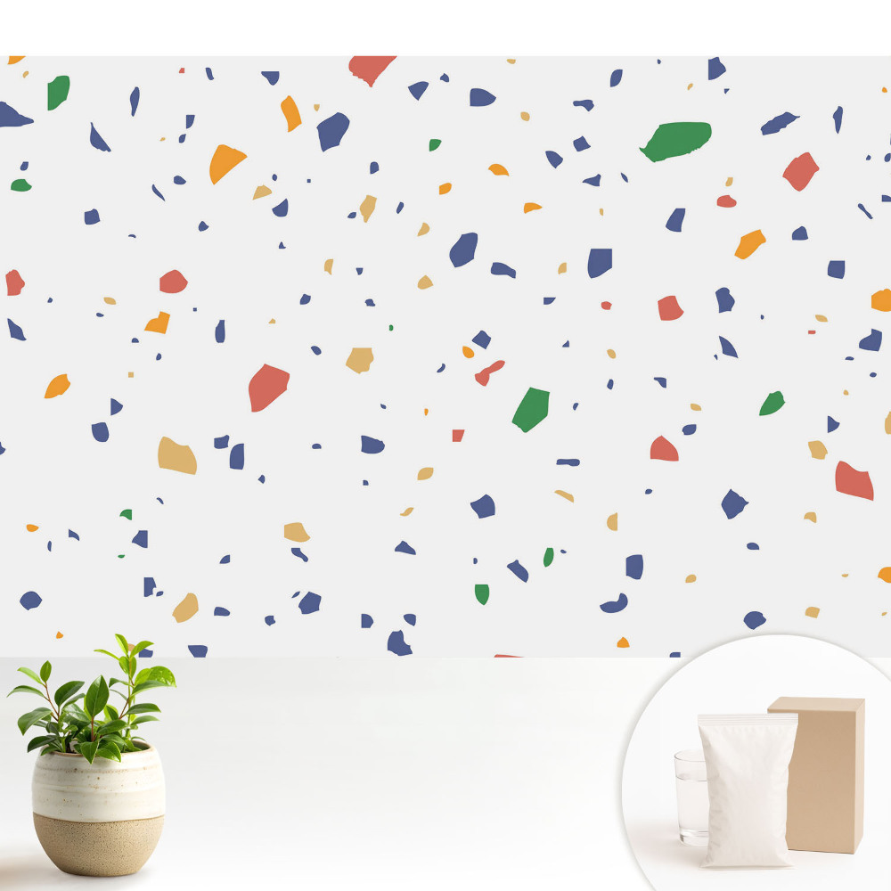 Abstracție colorată a haosului