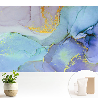 Pete abstracte colorate în acuarelă