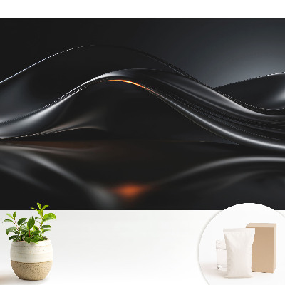 Linie metalică elegantă cu valuri