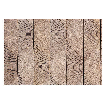 Linii geometrice cu valuri, cu motiv natural