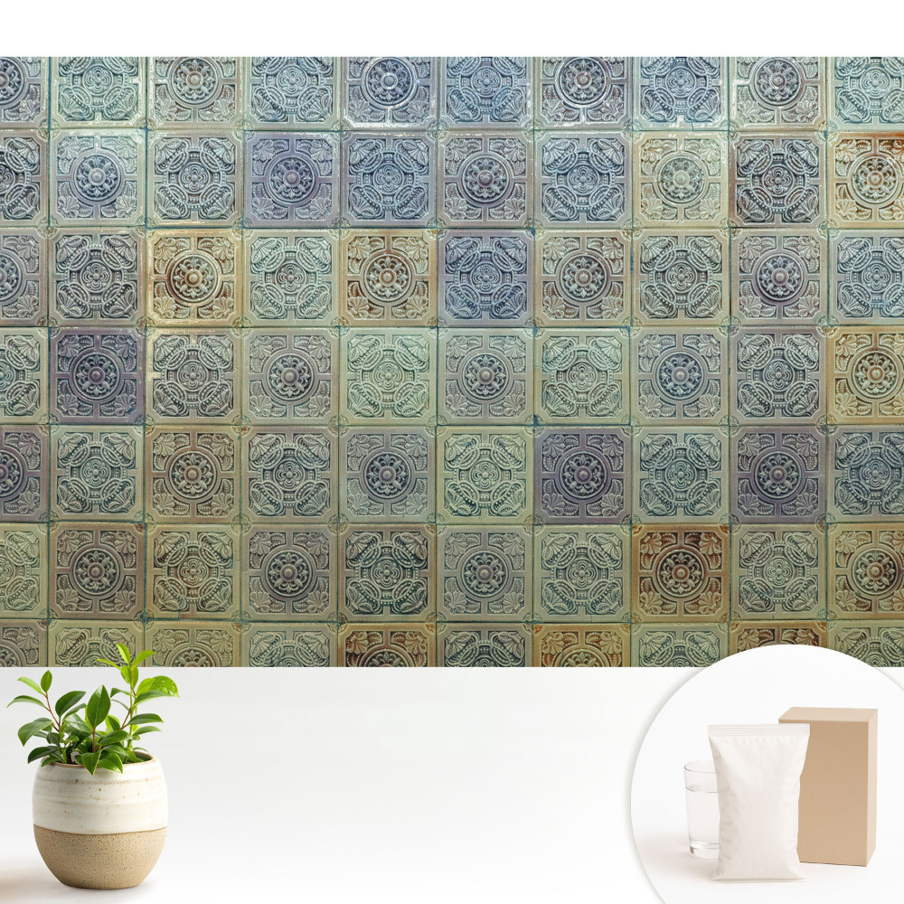 Plăci elegante cu model geometric