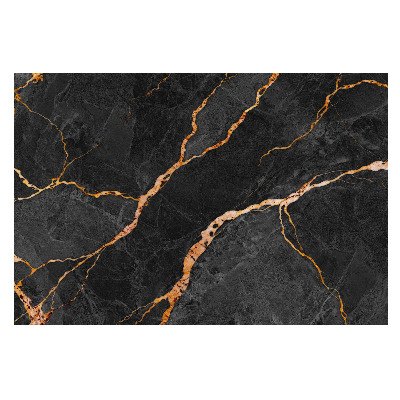 Fundal din marmură neagră cu vene