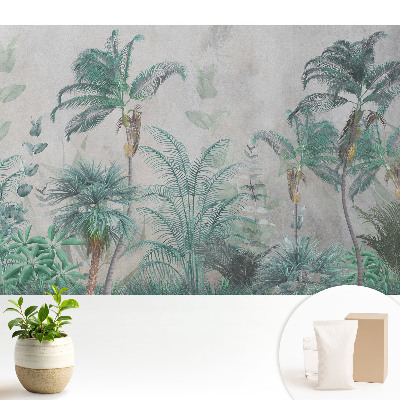 Palmieri și frunze tropicale