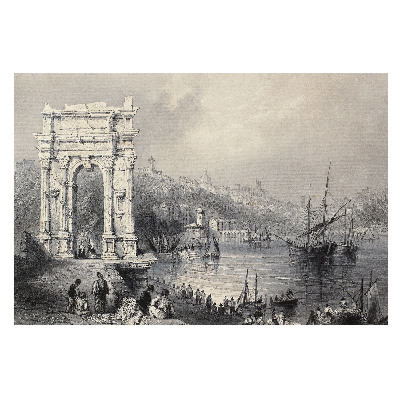 Port istoric cu arc antic