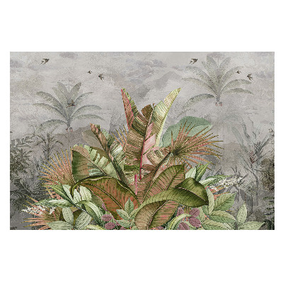 Frunze tropicale în stil vintage