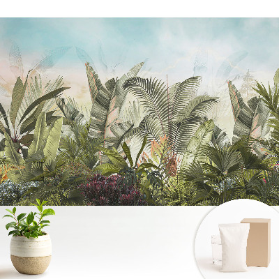 Atmosferă pastelată de junglă exotică