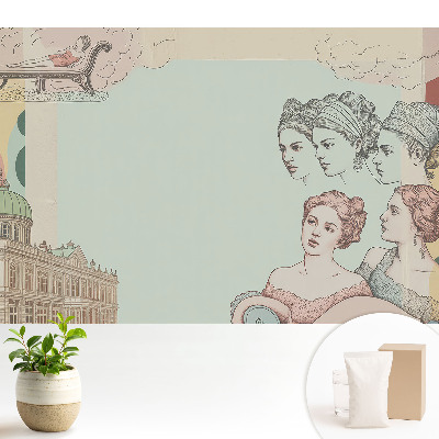 Colaj istoric pastelat elegant