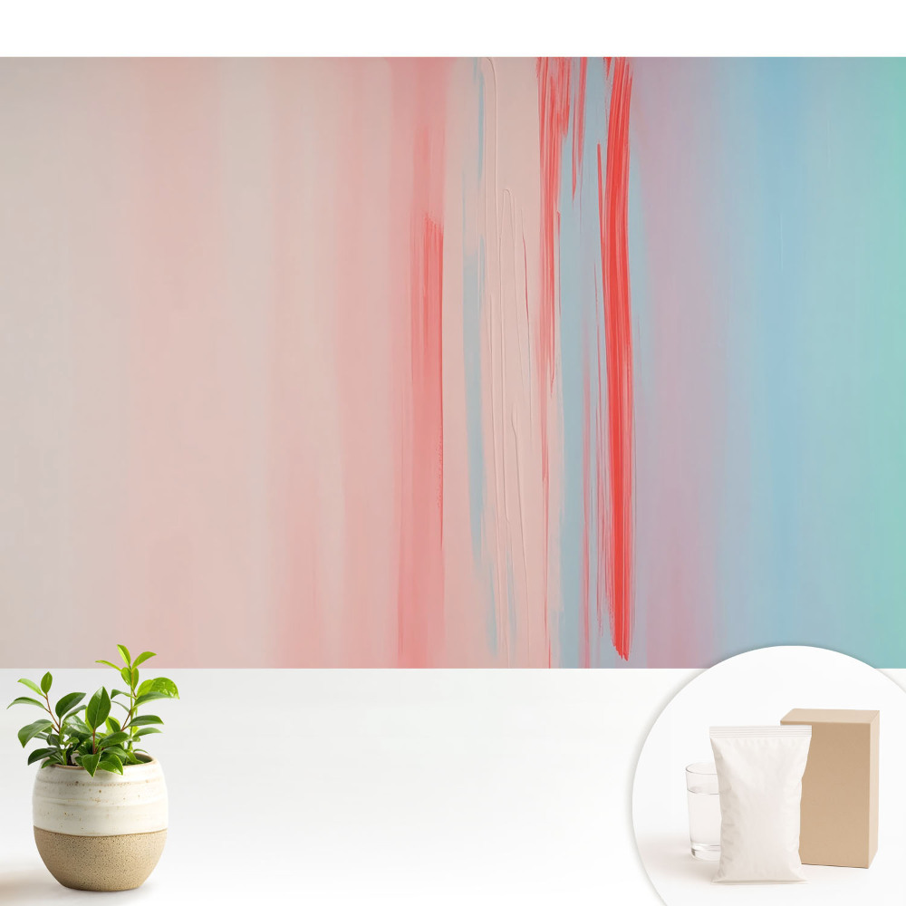 Tranziții pastelate și roșu