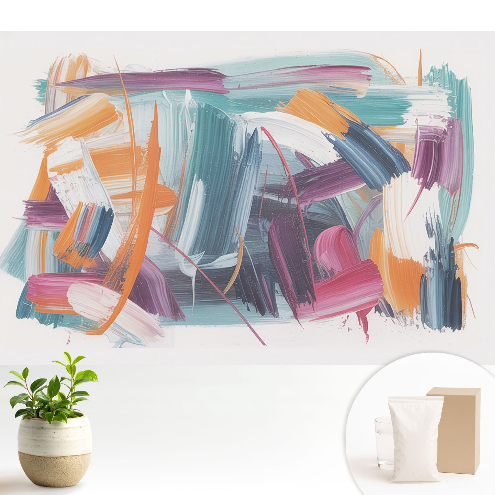 Abstracție colorată plină de energie