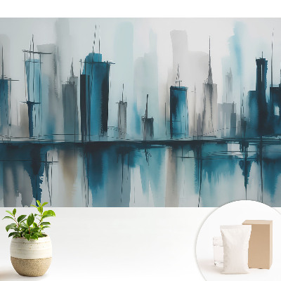 Un oraș în acuarelă, un accent calm și modern