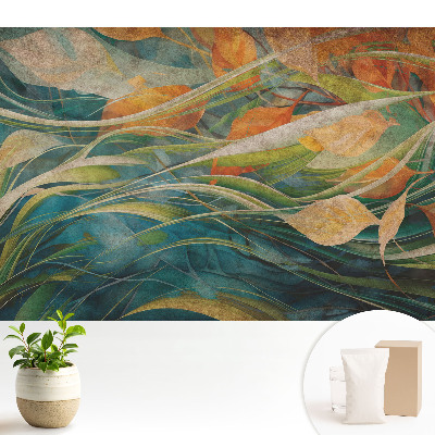 Frunze naturale pe apă