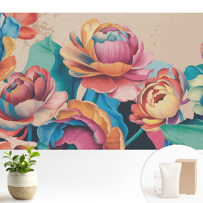 Flori retro energice