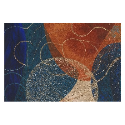 Abstracție modernă în culori contrastante