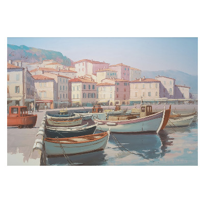 Marină clasică cu compoziție calmă și simetrică