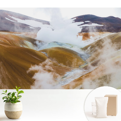 Dealuri colorate, ceață naturală