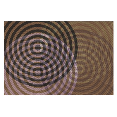 Cercuri concentrice retro moderne