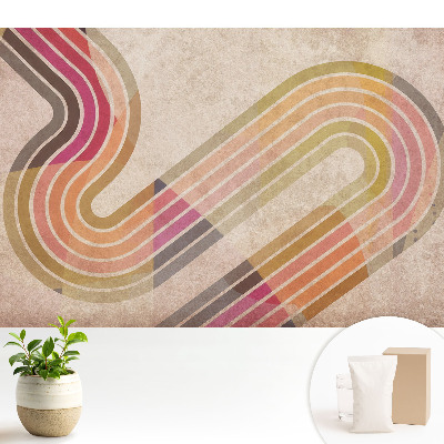 Linii colorate formă abstractă