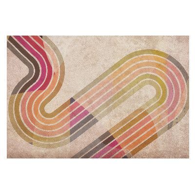 Linii colorate în formă abstractă