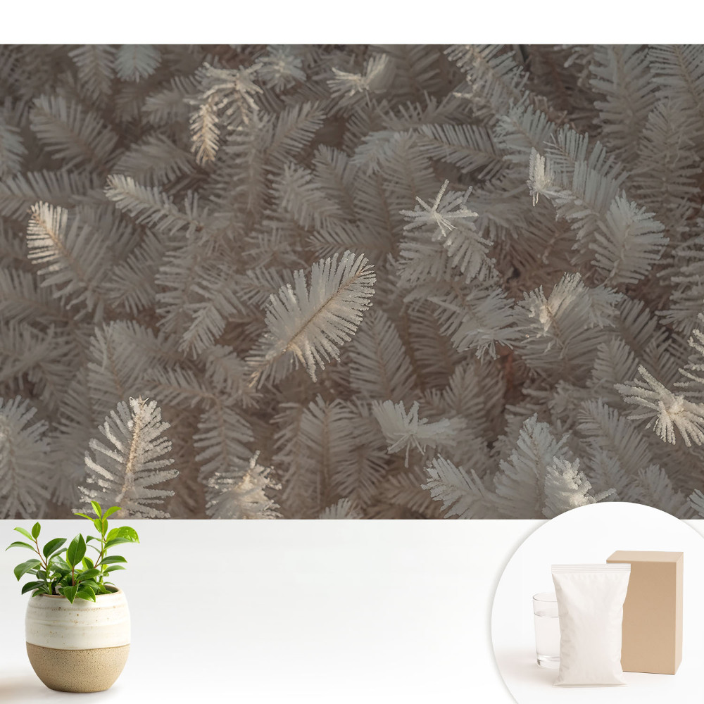 Broască pe plante și o strălucire delicată