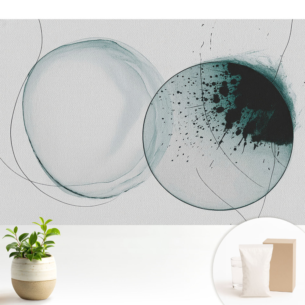 Forme rotunde în verde