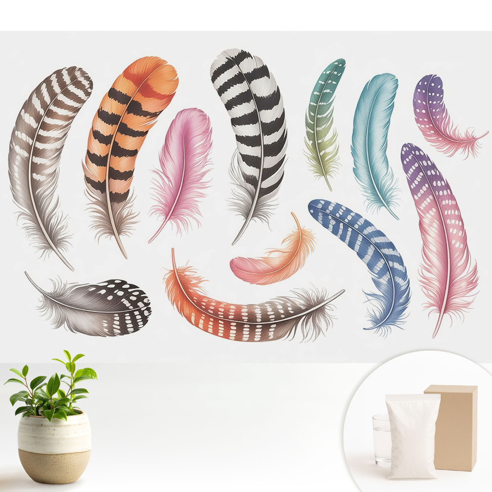 Pixuri colorate cu design modern