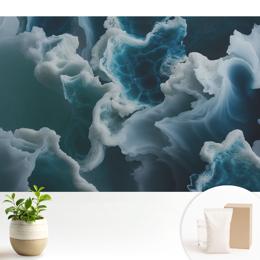 Valurile albastre ale mării