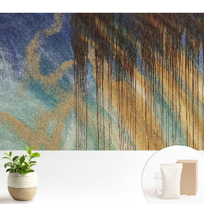 Model abstract cu linii colorate