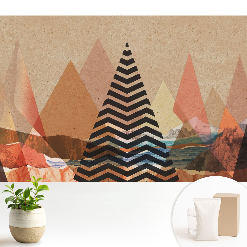 Triunghiuri abstracte echilibrează armonia